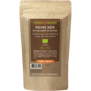 Luomu Malabar mustapippuri 150g