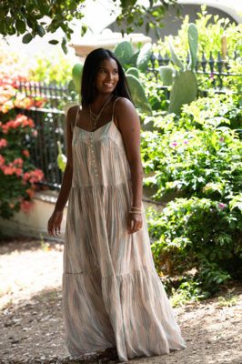 Rio Desert Print, maksimekko