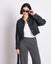 ARIA Kropattu farkkutakki, faded black