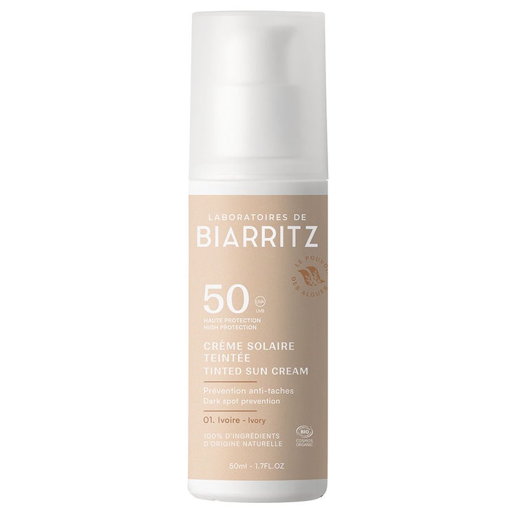 Alga Maris - S&auml;vytt&auml;v&auml; aurinkovoide kasvoille SK50, 50 ml