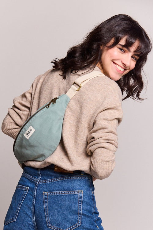 Olivia vy&ouml;laukku, sage green